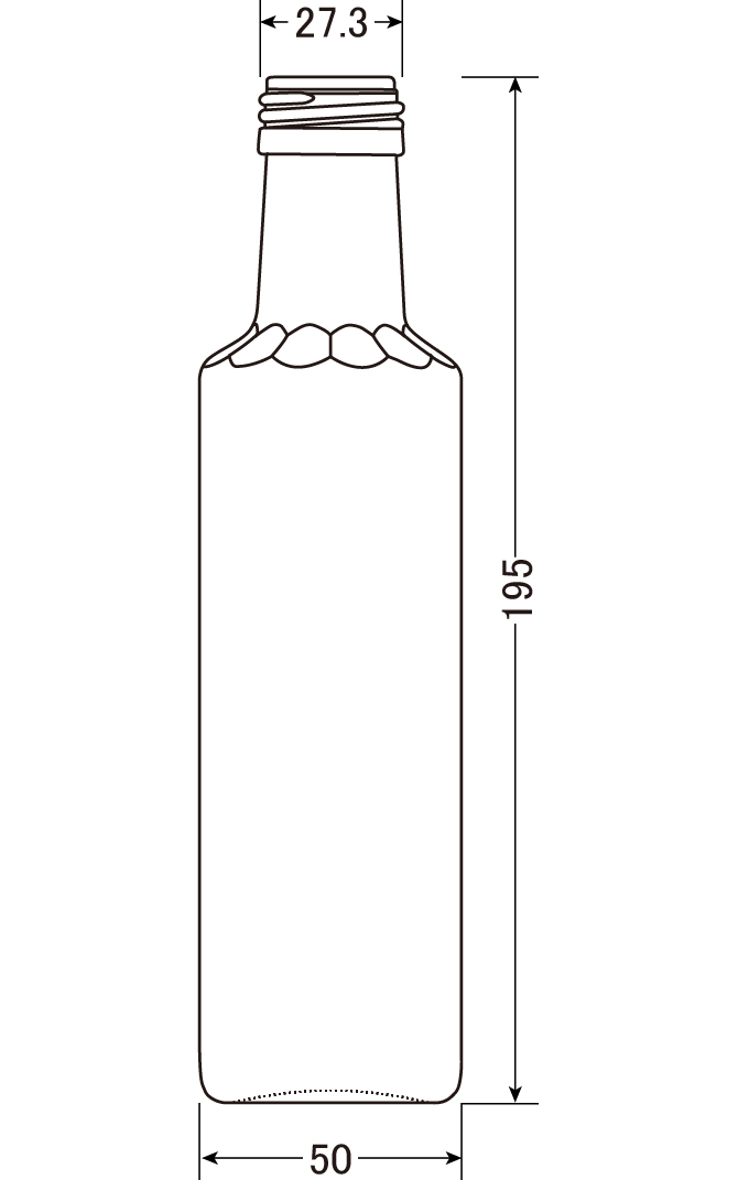 PP28 スリム200B | ISHIZUKA GLASS BOTTLES CATALOGUE